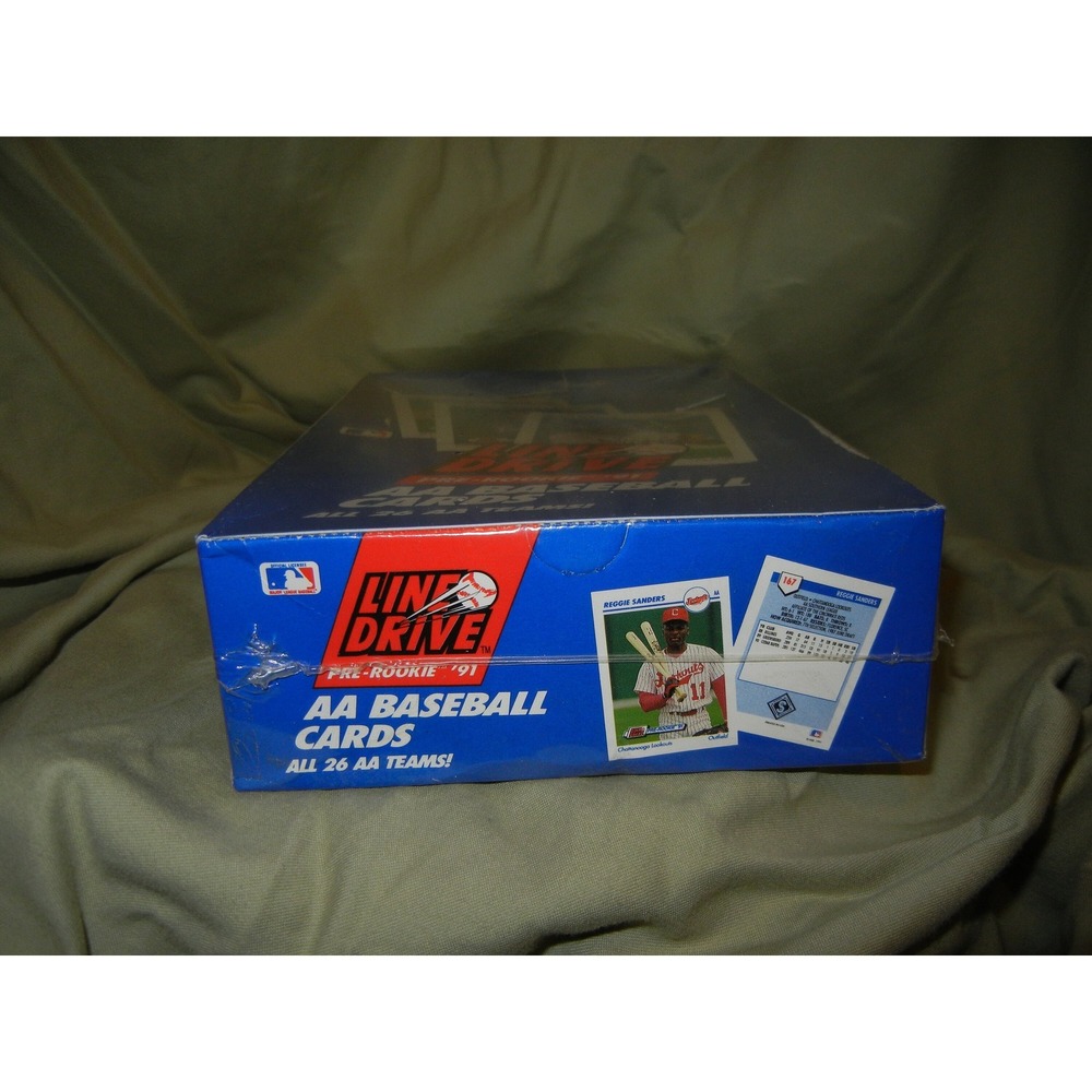 Baseball Cards, Line Drive Pre-Rookie '91 AA Baseball Cards - Picture 3 of 6